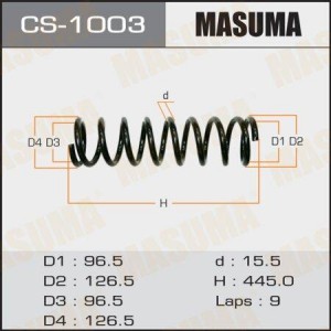 Пружина подвески CS-1003 MASUMA