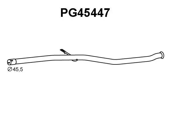 Ремонтная трубка, катализатор PG45447 VENEPORTE