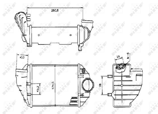 Интеркулер 30123 NRF