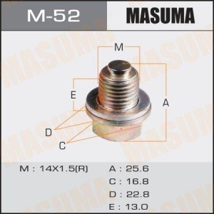 Пробка слива масла M-52 MASUMA