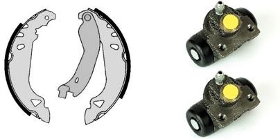 Комплект тормозных колодок H 23 021 BREMBO