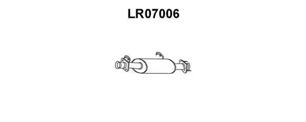 Глушитель выхлопных газов конечный LR07006 VENEPORTE