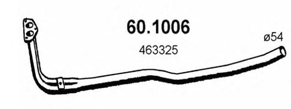 Выпускной трубопровод 601006 ASSO