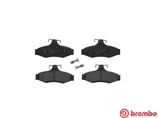 Комплект тормозных колодок, диско P15005 BREMBO