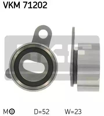 Натяжной ролик, ремень ГРМ VKM71202 SKF