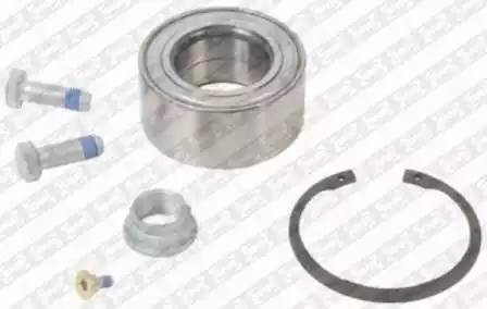 Комплект подшипника ступицы колеса R15133 NTN SNR