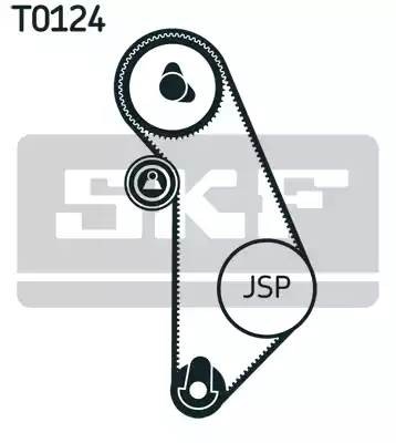 Комплект ремня ГРМ VKMA 01009 SKF