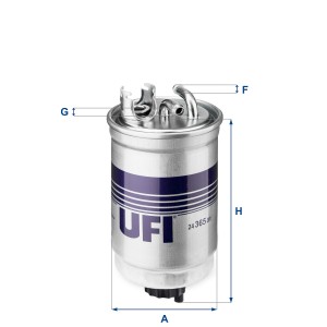 Топливный фильтр 24.365.01 UFI