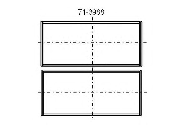 Подшипник 71-3988 GLYCO