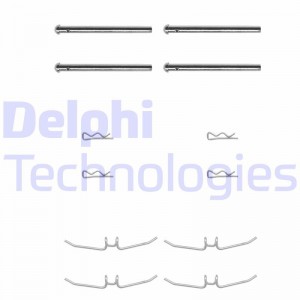 Комплектующие, колодки дискового тормоза LX0001 DELPHI