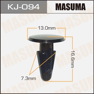 Клипса крепежная KJ094 MASUMA