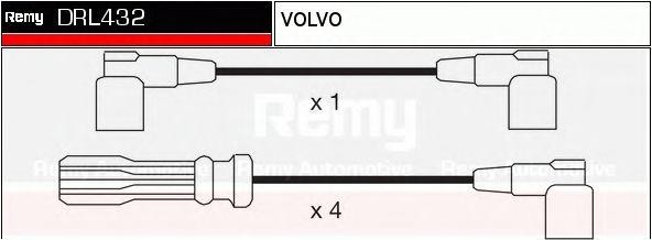 Ккомплект проводов зажигания DRL432 DELCO REMY
