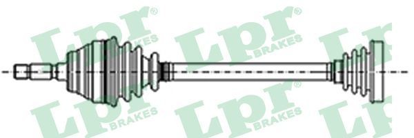 Приводной вал DS13043 LPR