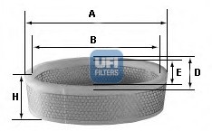 Воздушный фильтр 27.916.00 UFI