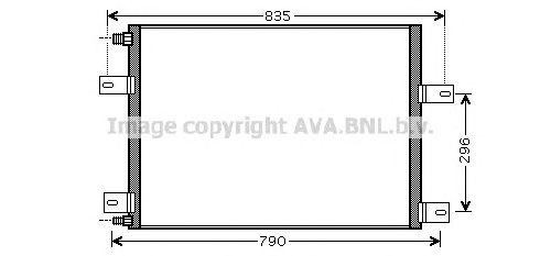 Конденсатор, кондиционер RE5061 AVA