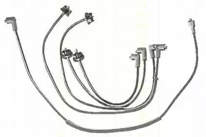 Ккомплект проводов зажигания 88603136 TRISCAN