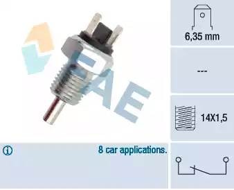 Выключатель, фара заднего хода 41020 FAE