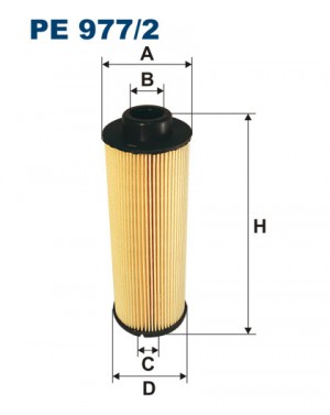 Фильтр топливный PE9772 FILTRON