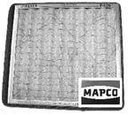Фильтр, воздух во внутренном пространстве 66409 MAPCO
