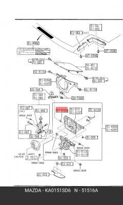 Деталь KA01-51-SD6 MAZDA