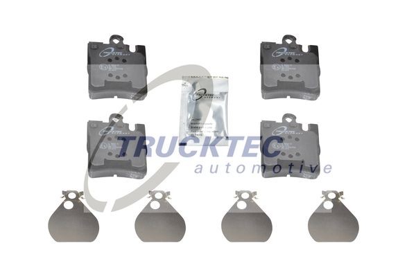 Комплект тормозных колодок, диско 02.35.106 TRUCKTEC