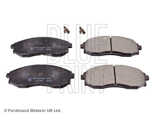 Комплект тормозных колодок, диско ADG04273 BLUE PRINT