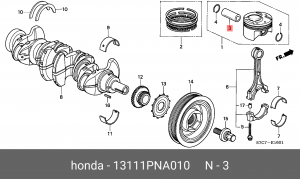 Деталь 13111PNA010 HONDA