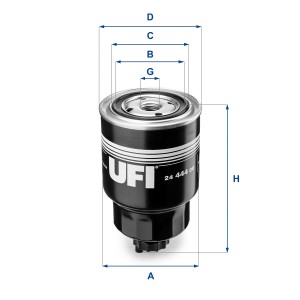 Топливный фильтр 24.444.00 UFI