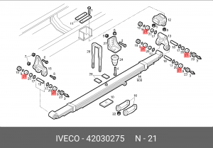 Подшипник 42030275 IVECO