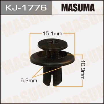 Клипса крепежная KJ1776 MASUMA