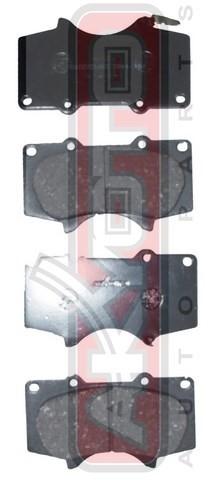 Колодки тормозные дисковые AKD-1482 AKYOTO