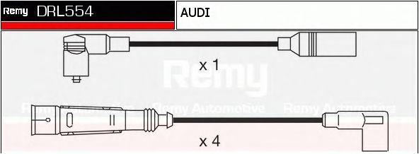Ккомплект проводов зажигания DRL554 DELCO REMY