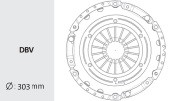 Корзина сцепления ISC-24 VALEO PHC