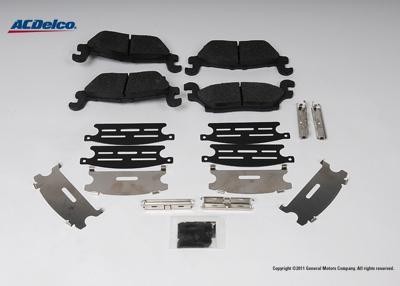 Колодки тормозные дисковые 1710976 AC DELCO