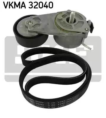 Поликлиновой ременный комплект VKMA32040 SKF