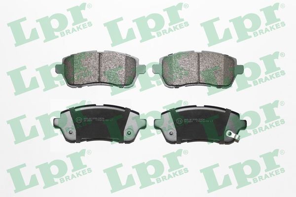 Колодки тормозные дисковые 05P1464 LPR