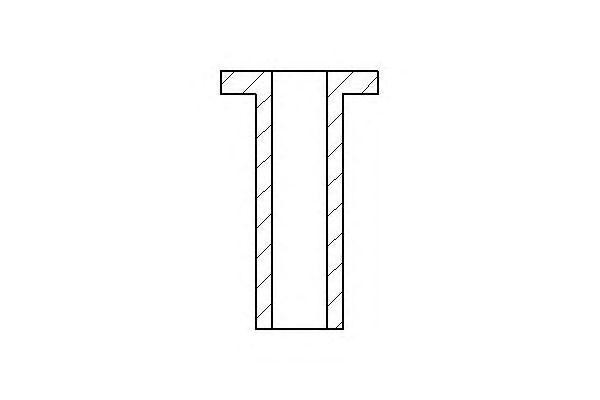 Заклепка, накладки барабанного тормоза 96308015001HOHLNIE TEXTAR
