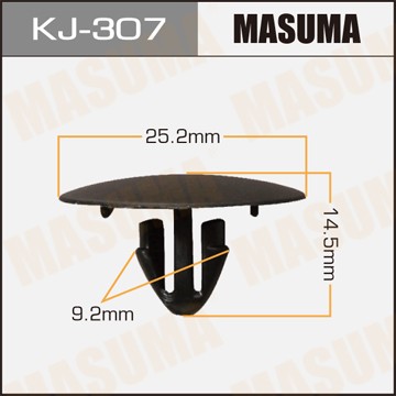 Клипса крепежная KJ307 MASUMA