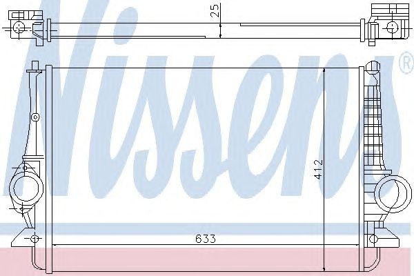 Интеркулер 96692 NISSENS