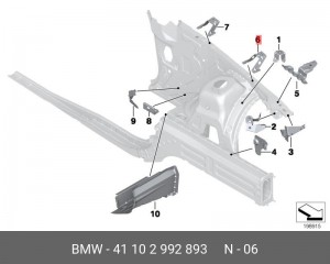 Деталь 41 10 2 992 893 BMW