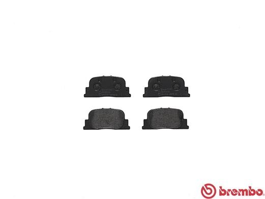 Комплект тормозных колодок, диско P83063 BREMBO