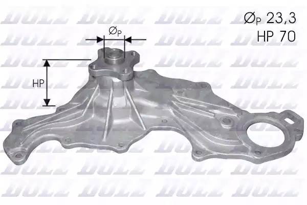 Водяной насос F116 DOLZ
