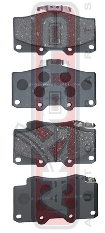 Колодки тормозные дисковые AKD-1387 AKYOTO
