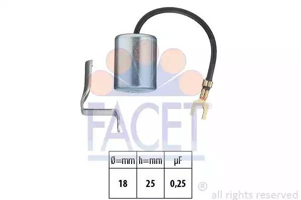 Конденсатор, система зажигания 0.0617 FACET