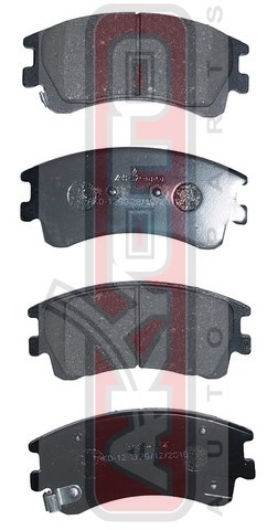 Колодки тормозные дисковые AKD-1290 AKYOTO