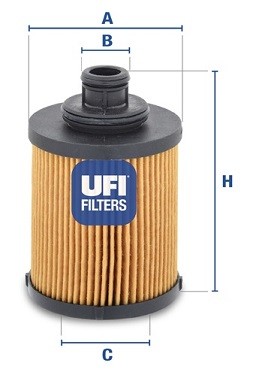 Масляный фильтр 2503100 UFI