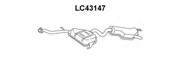 Глушитель выхлопных газов конечный LC43147 VENEPORTE