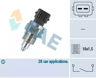 Выключатель, фара заднего хода 40661 FAE