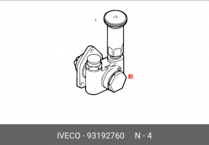 Топливный насос; Насос, топливоподающяя система 93192760 IVECO