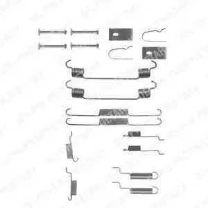 Комплектующие, тормозная колодка LY1242 DELPHI